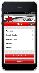 Smartphone on novation.org